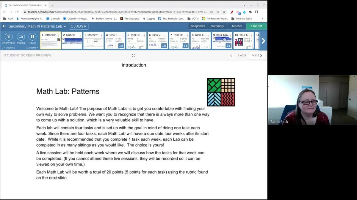 Patterns Math Lab Task 1