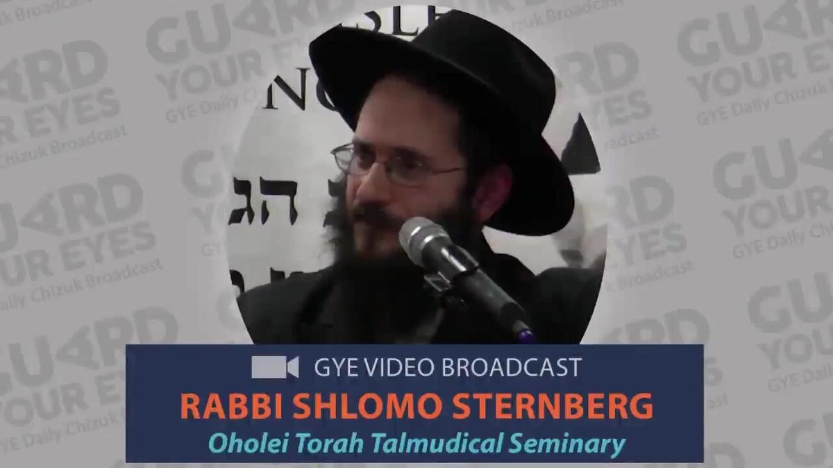 232 - Rabbi Shlomo Sternberg - Peligro en nuestros hogares