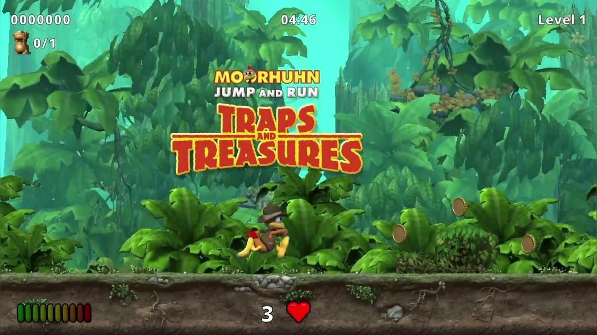 Crazy Chicken: Traps and Treasures