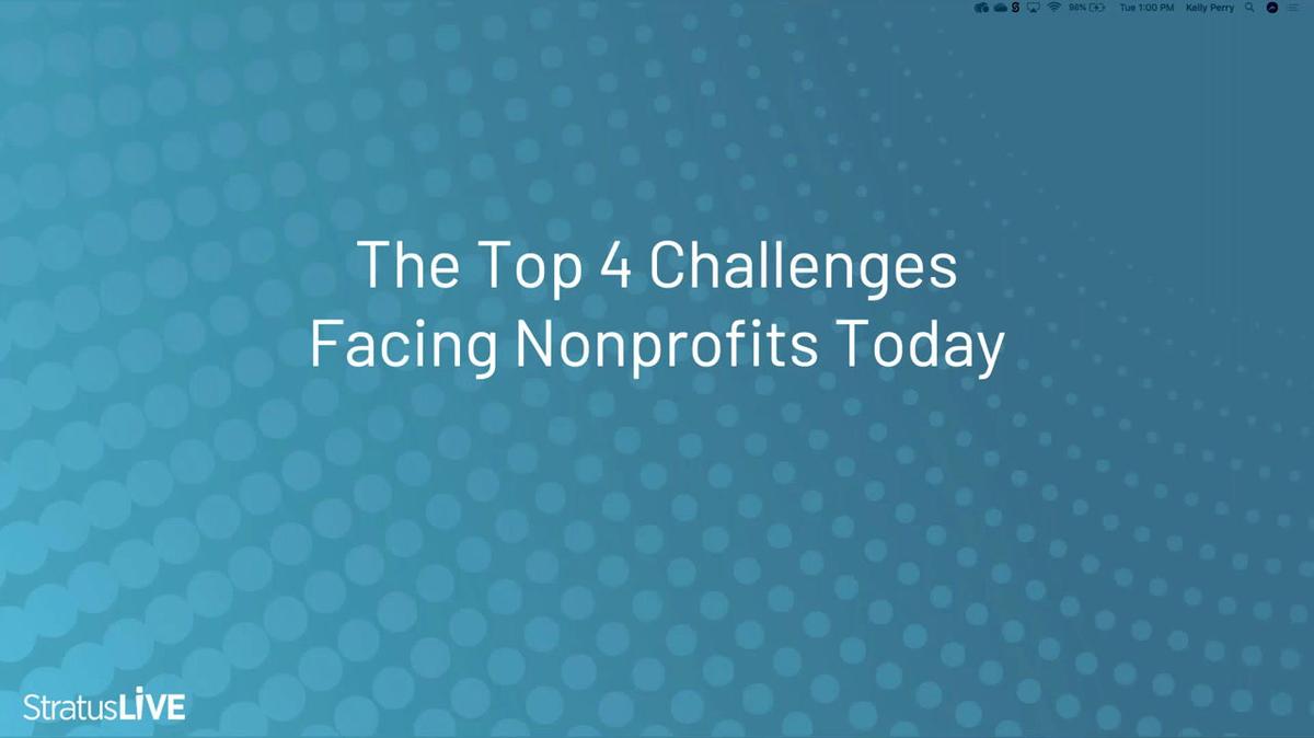 The Top Four Challenges Facing Nonprofits Today