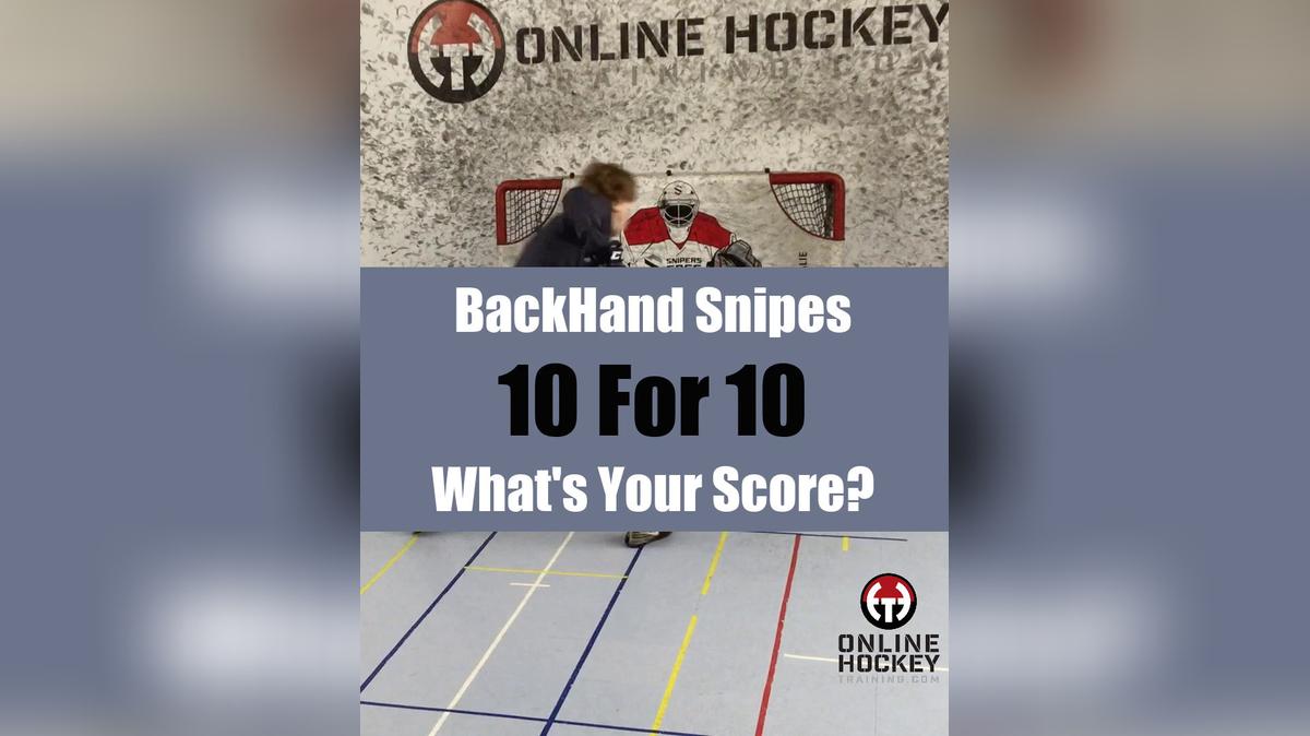 Backhand Snipes 10 For 10 What&#39;s Your Score?.mp4