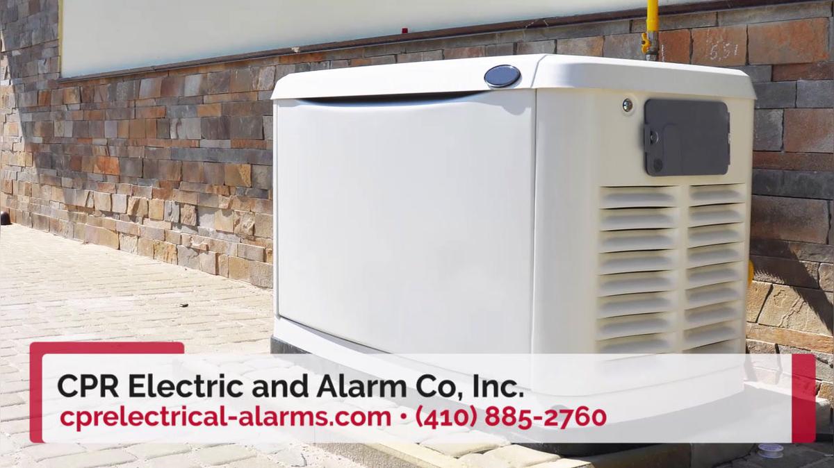 Security Alarms in Chesapeake City MD, CPR Electric and Alarm Co, Inc.