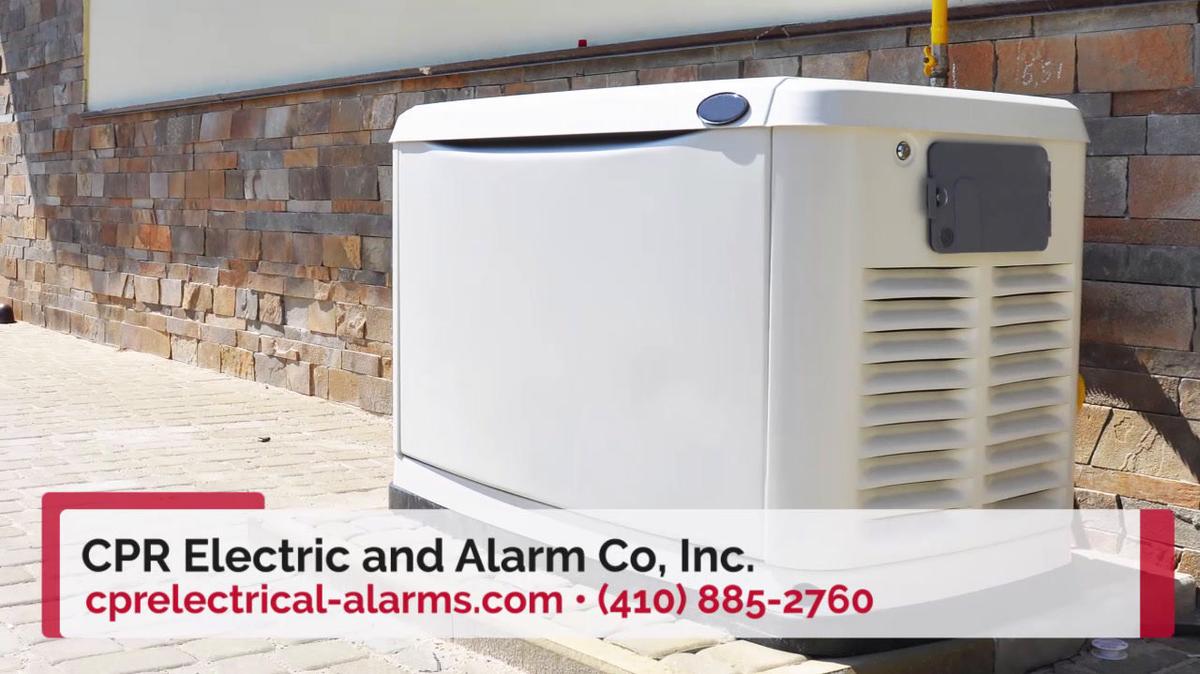 Security Alarms in Chesapeake City MD, CPR Electric and Alarm Co, Inc.