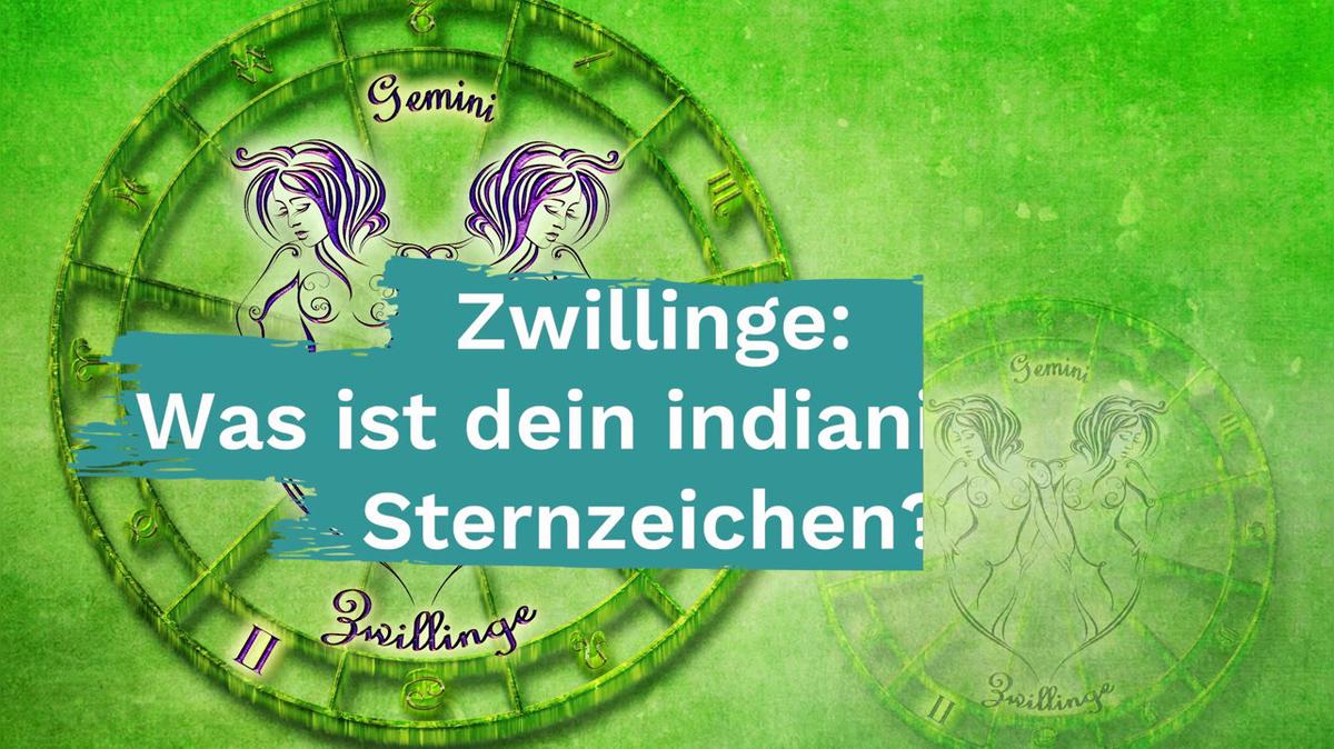 Das ist dein indianisches Sternzeichen: Zwillinge