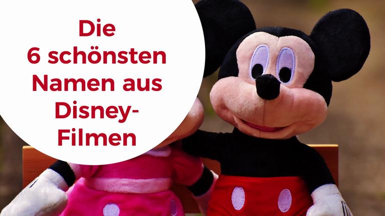 Die 6 schönsten Namen aus Disney-Filmen