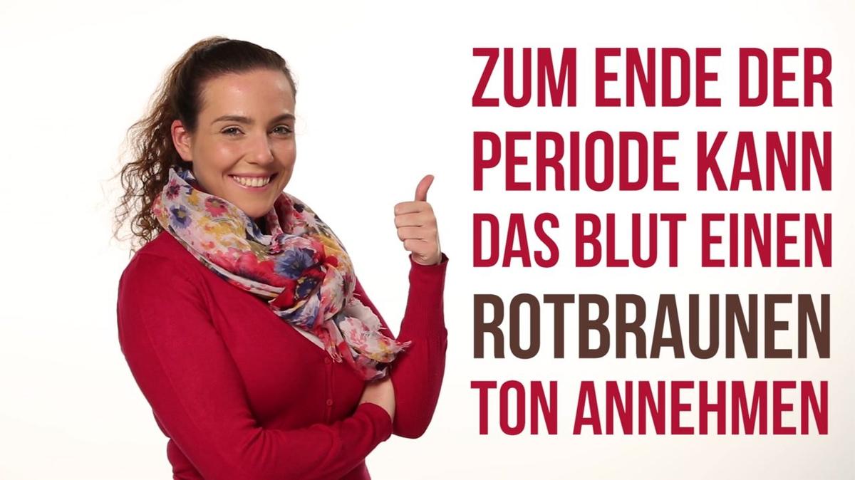 Was sagt die Farbe meines Menstruationsblutes aus?