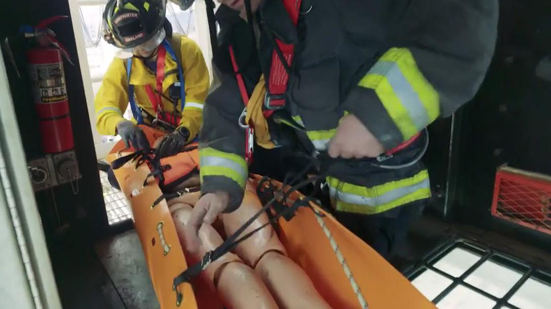 Hammerhead Crane Operator Rescue Drill