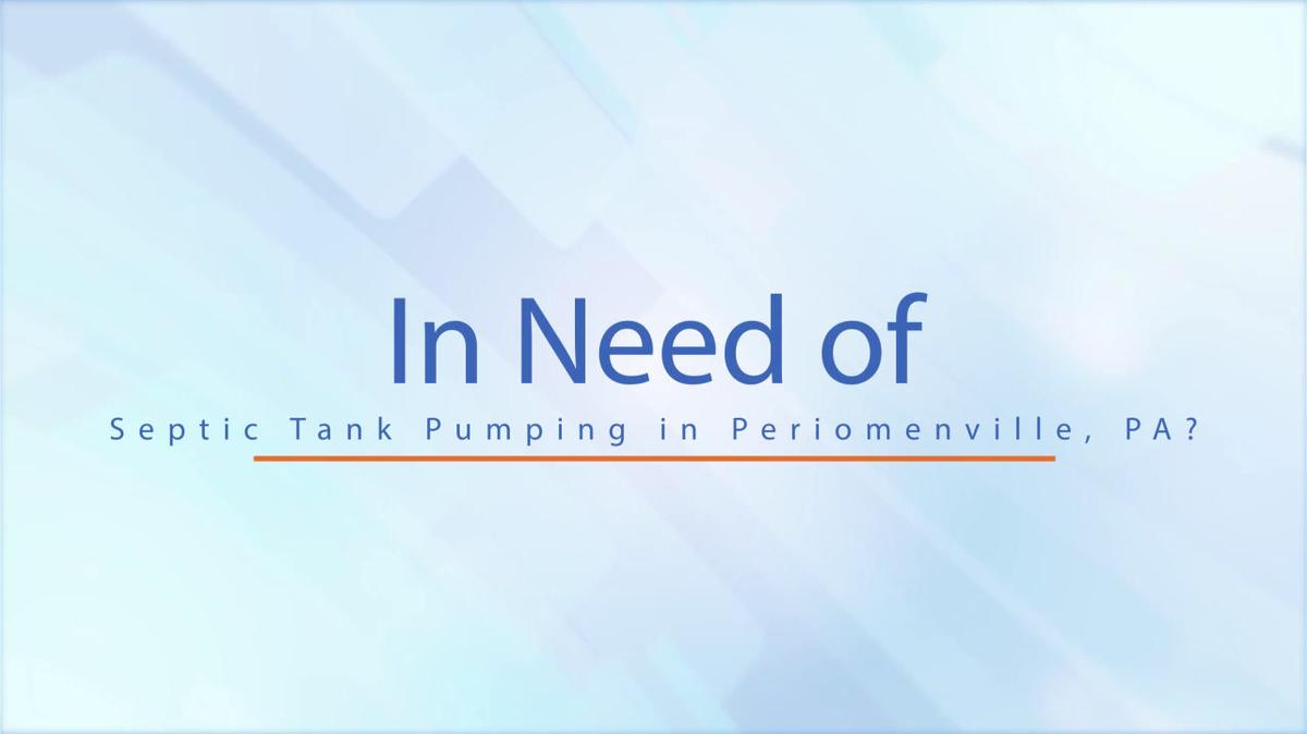 Septic Tank Pumping in Perkiomenville PA, Barber Septic Service