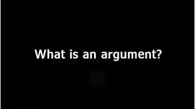 What is an Argument