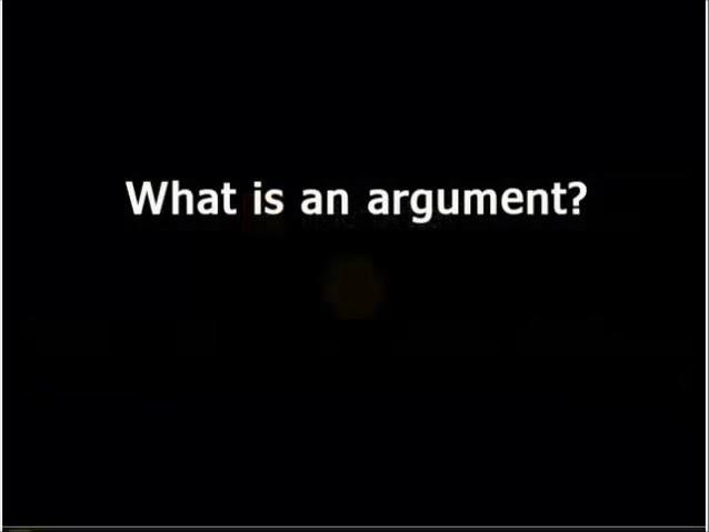 What is an Argument