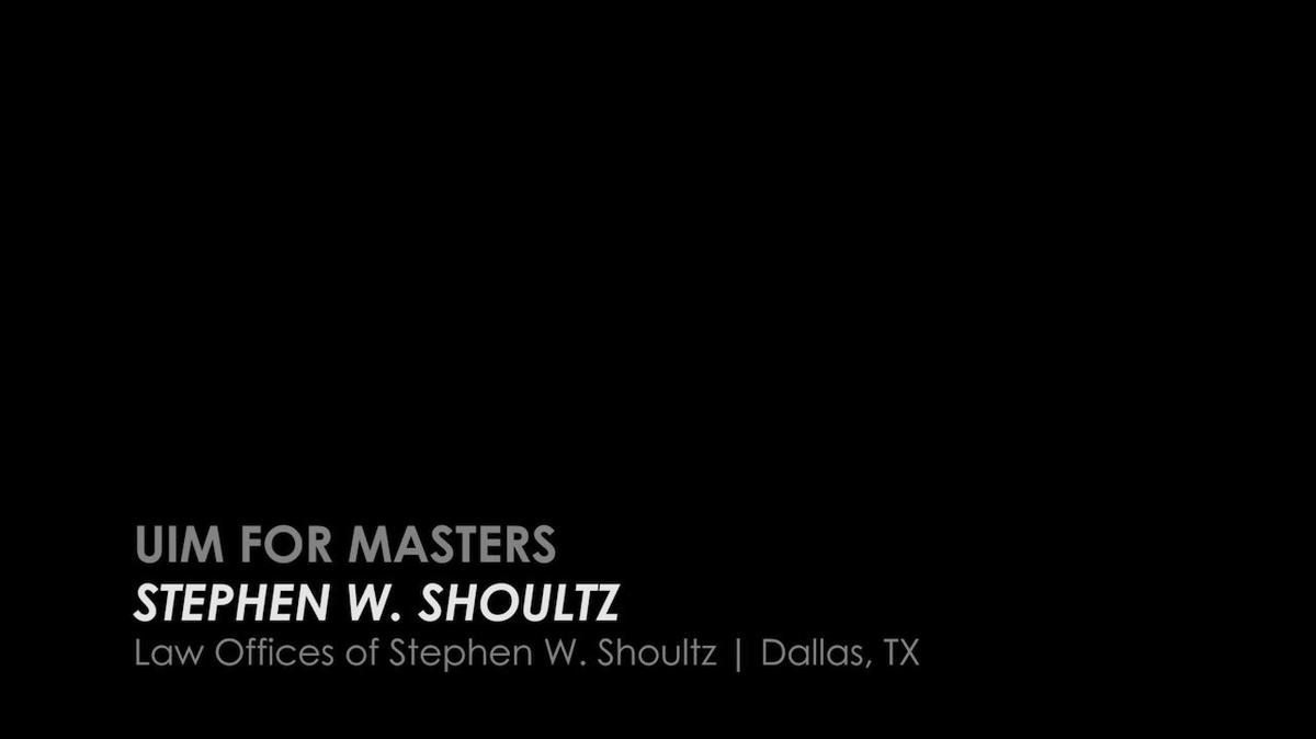 2017 Masters in Damages | 18 Stephen W. Shoultz.mp4