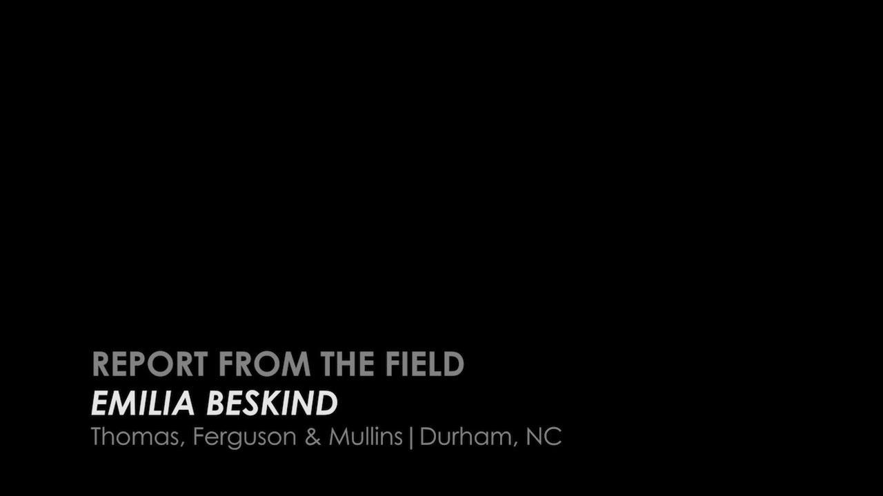 Criminal Defense | Day 1 04  - Report From the Field - Emilia Beskind