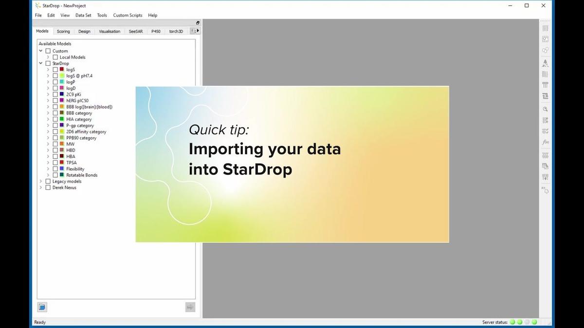 Importing Your Data into StarDrop