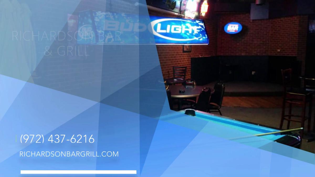 Bars in Richardson TX, Richardson Bar &amp; Grill