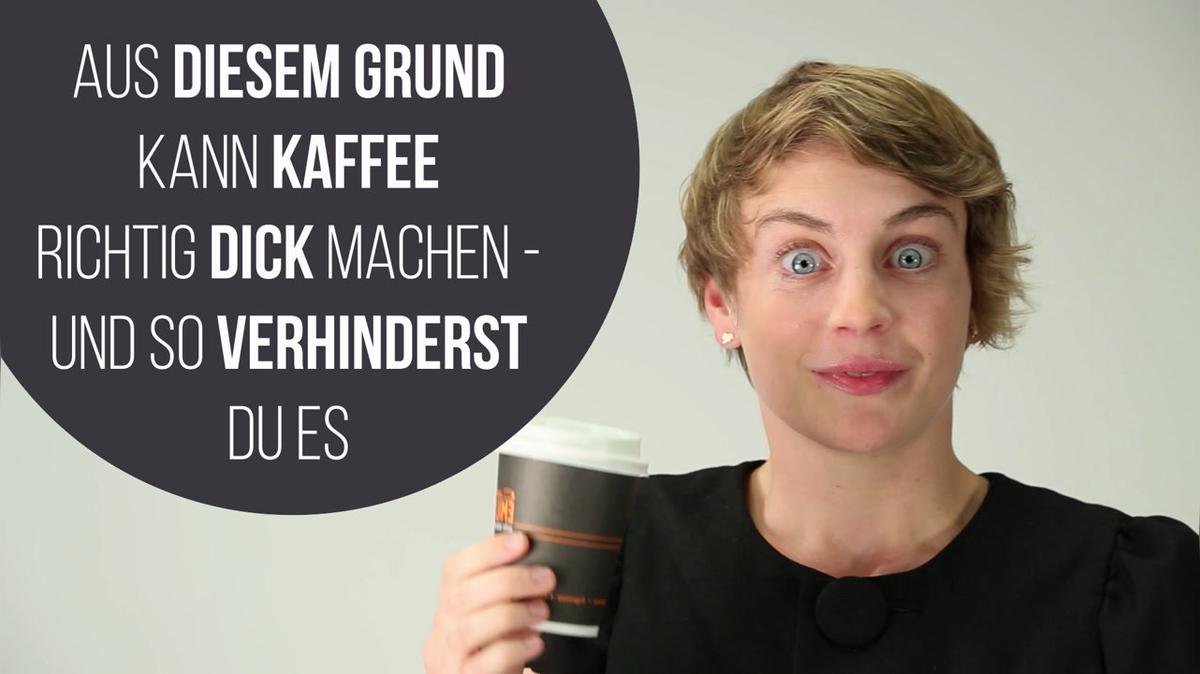 Aus diesem Grund kann Kaffee richtig dick machen und so verhinderst du es