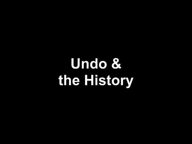 Undo and History.mp4