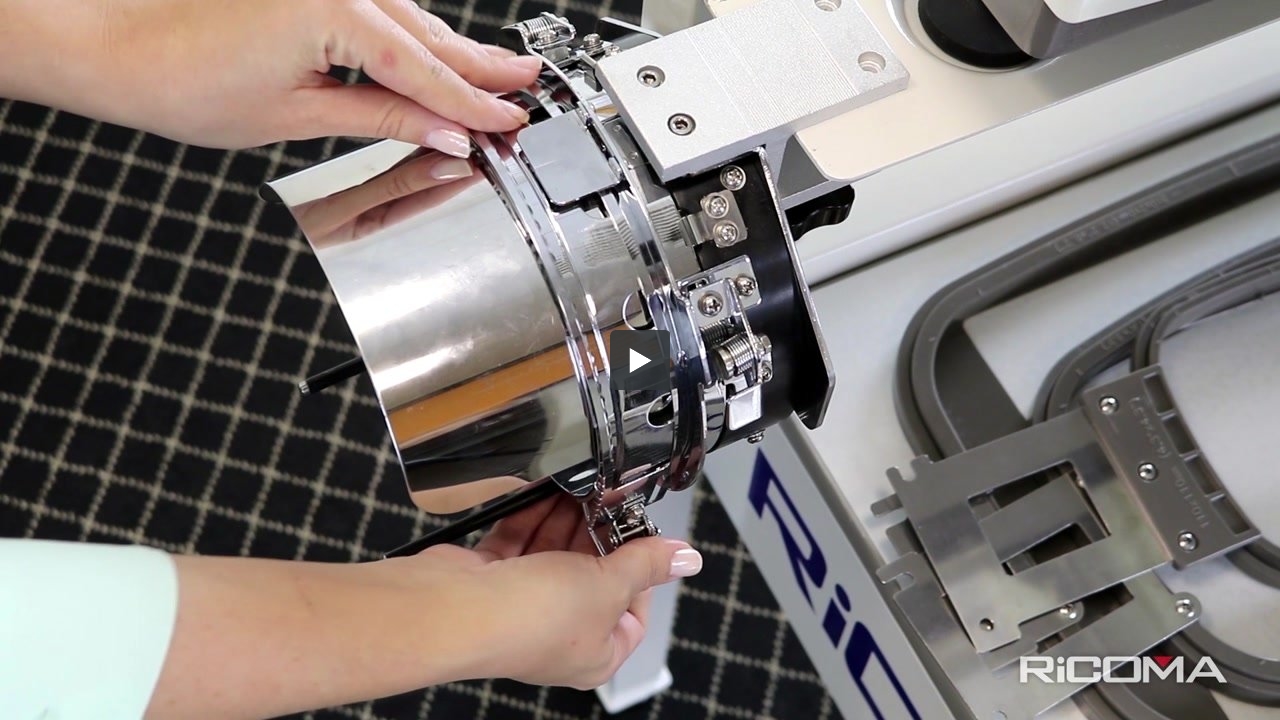 EM1010 HowTo Cap Embroidery Cap Hooping Video Library