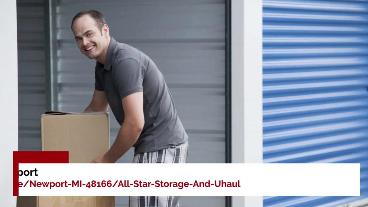 Self Storage in Newport MI, All-Star Storage of Newport