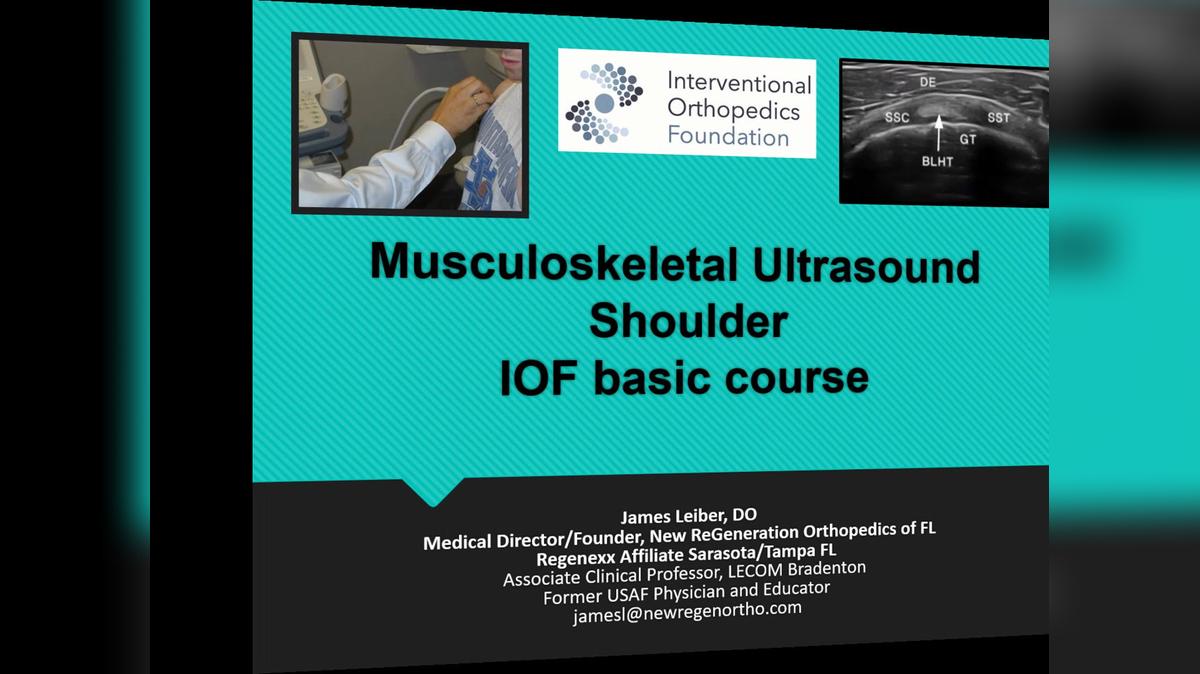 Intermediate Shoulder &amp; Elbow