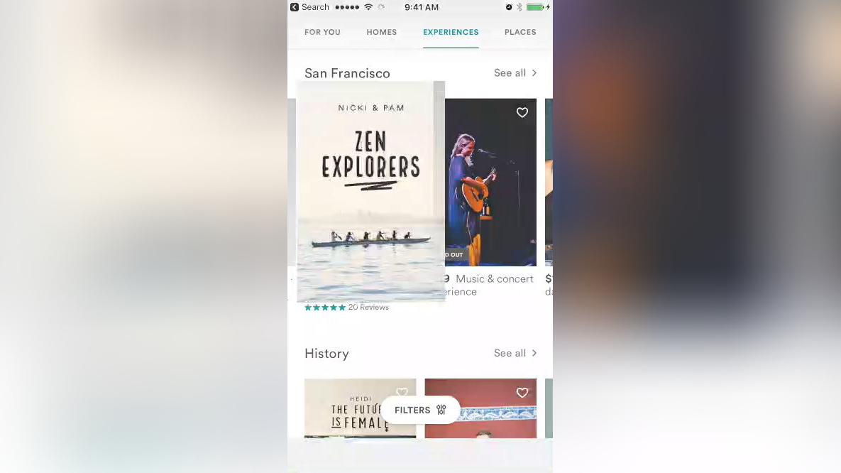airbnb experinces UI.mov