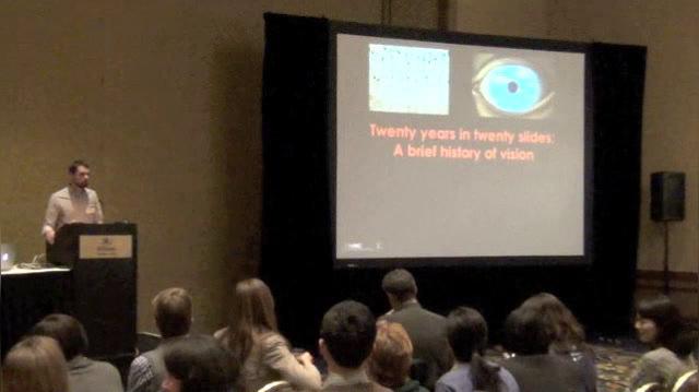 Michael Tarr &quot;Twenty years in twenty slides: A brief history of vision&quot;