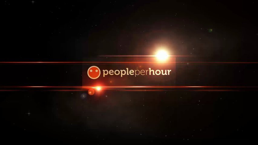 Create a glowing logo animated video