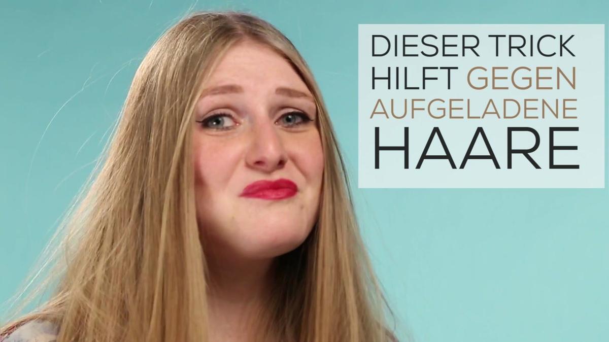 Aufgeladene Haare adé