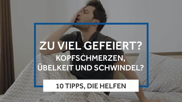 Hangover? 10 Tipps gegen Kater