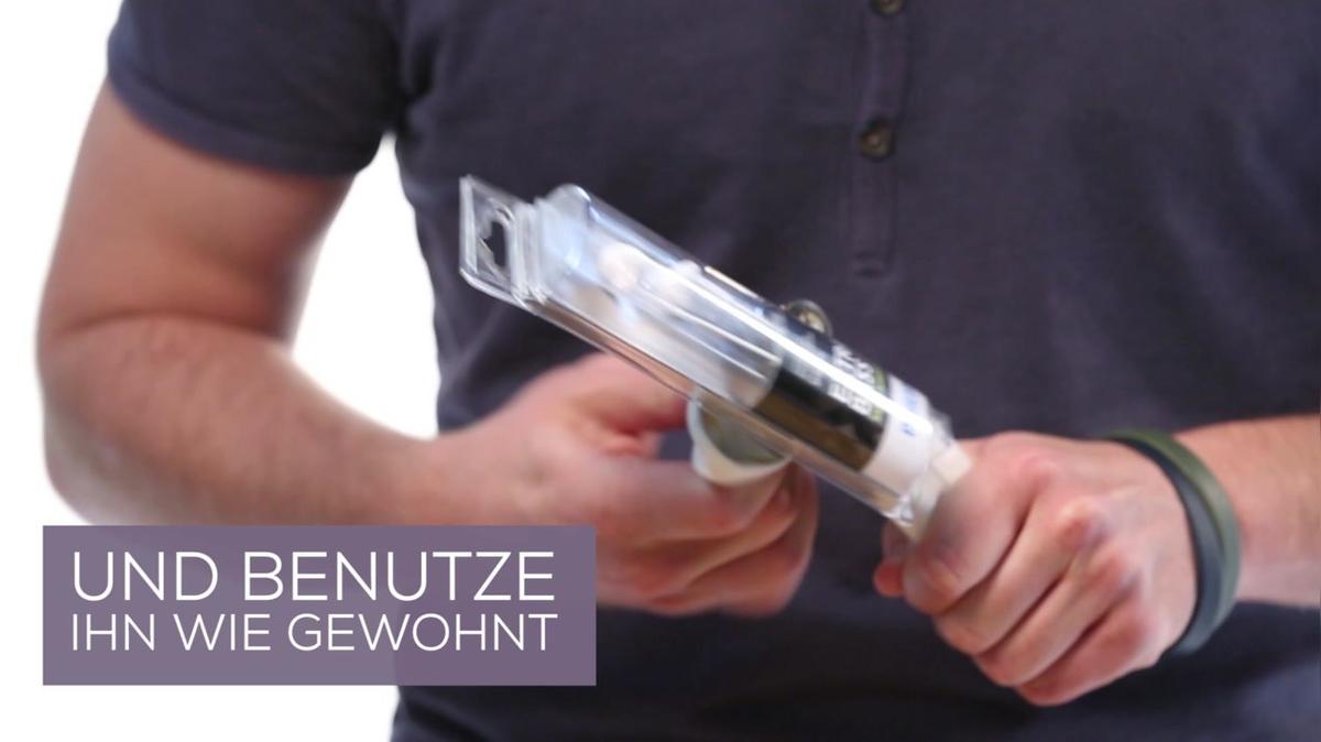 Super leicht eingeschweißte Verpackungen öffnen