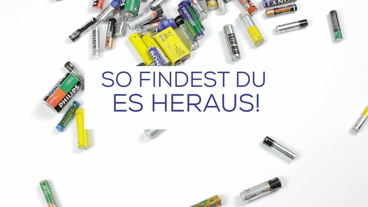 Batterien-Check mit Handy und Fernbedienung