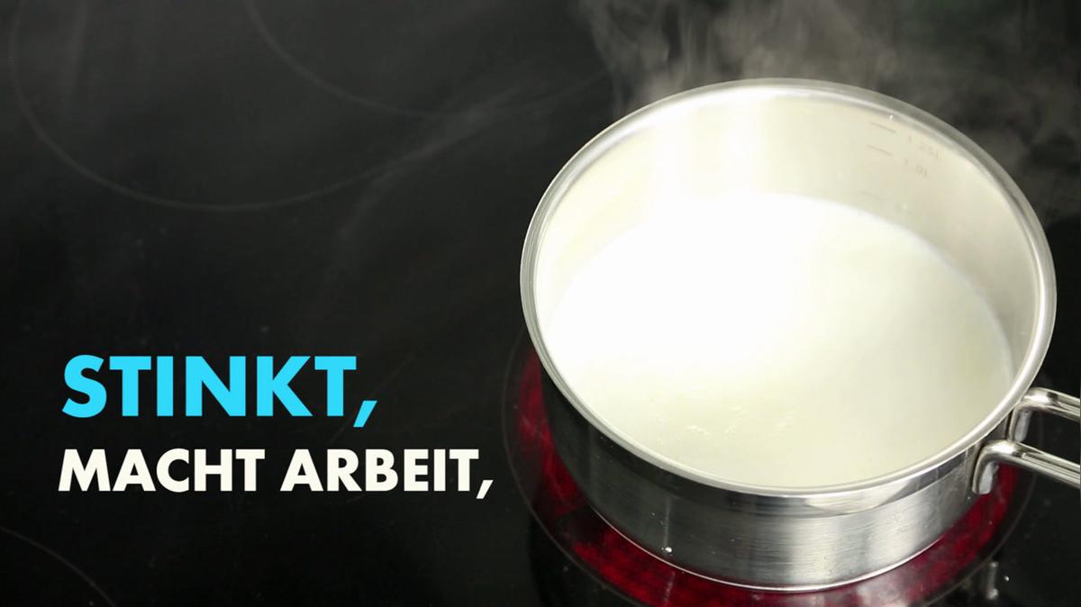 Dieser Trick verhindert, dass die Milch überkocht
