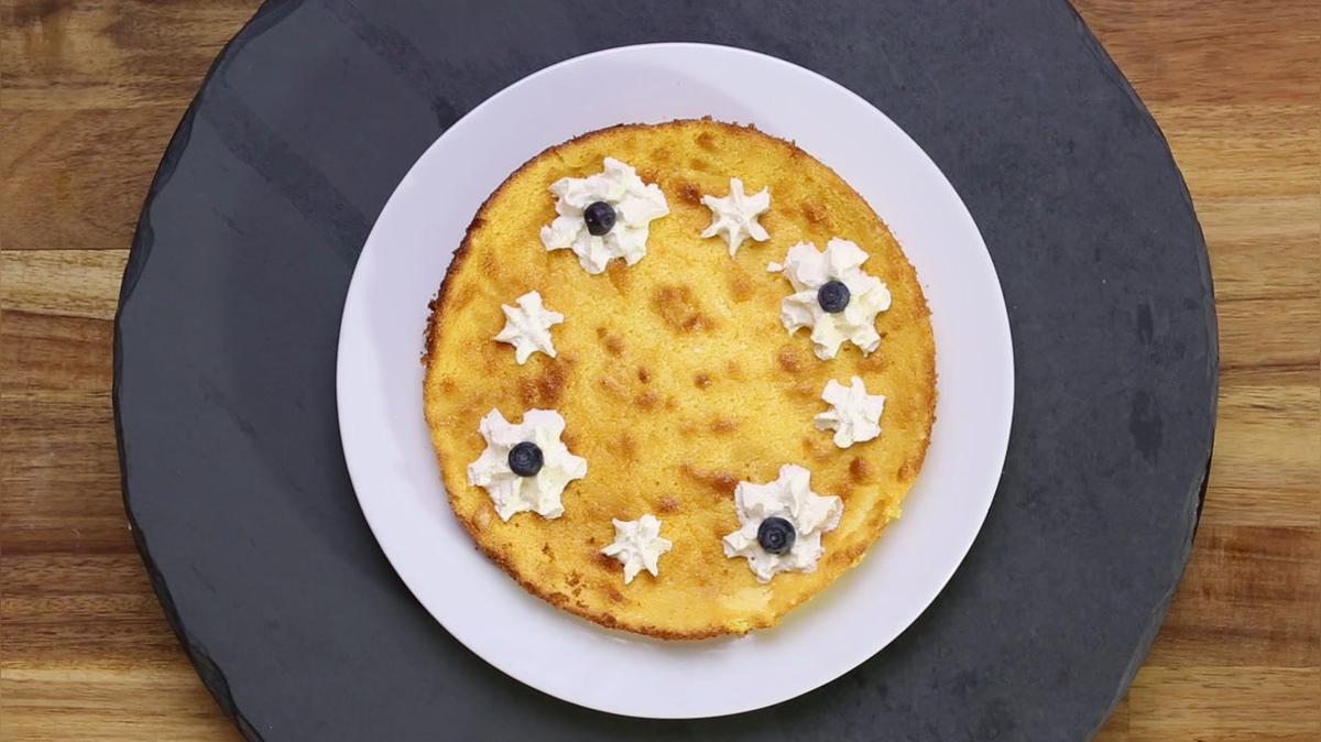 Easy Food: Luftiger Käsekuchen aus nur 3 Zutaten