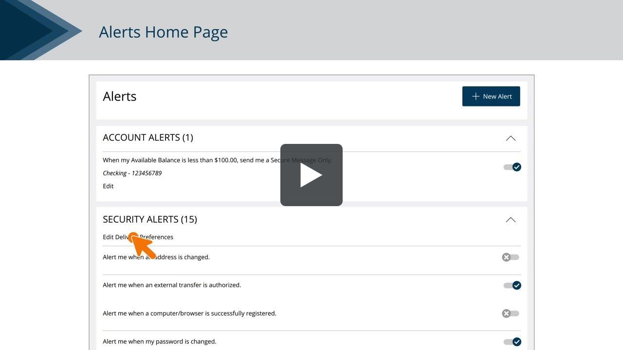 Security Alerts