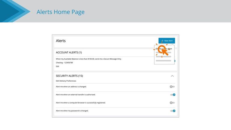 Online Service Alerts