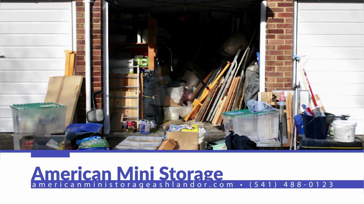 Storage Facility in Ashland OR, American Mini Storage