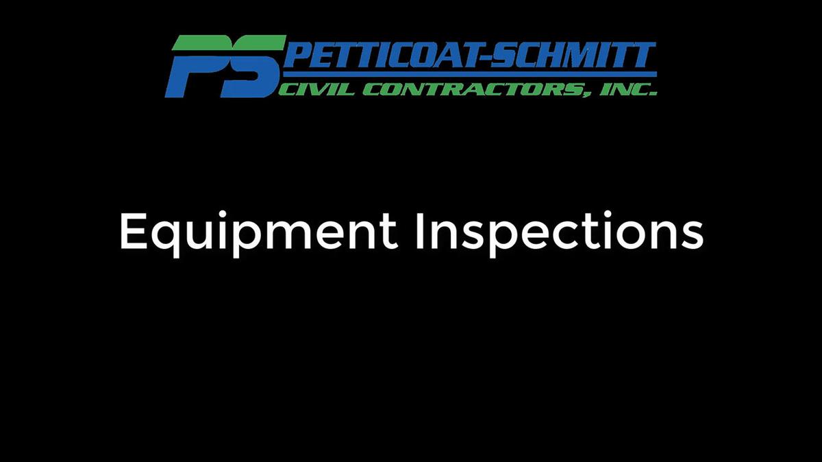 Equipment Inspections