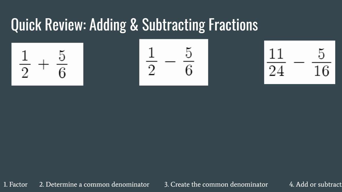 Quick Review Operations with Fractions.mp4