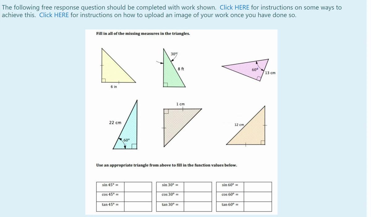 Homework Help Special Right Triangles Question 5.mp4