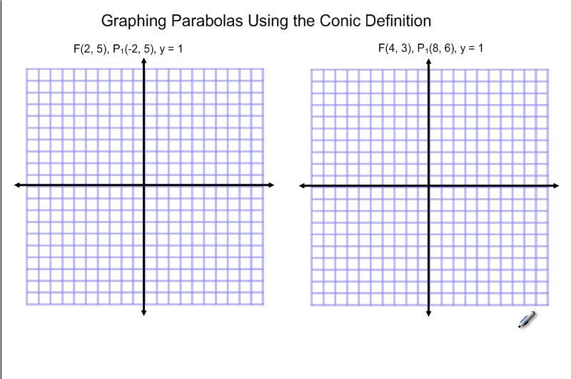 Graphing Parabolas Using the Conic Definition.mp4