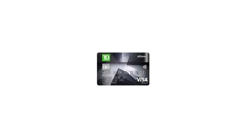 Carte Visa TD Affaires