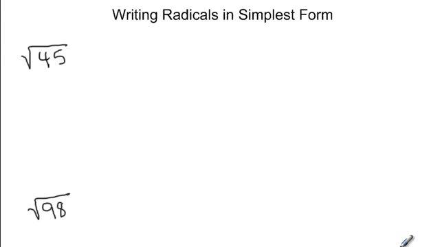 Writing Radicals in Simplest Form.mp4