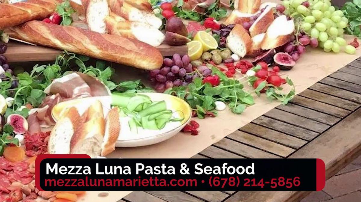 Italian Restaurant And Seafood in Marietta GA, Mezza Luna Pasta &amp; Seafood