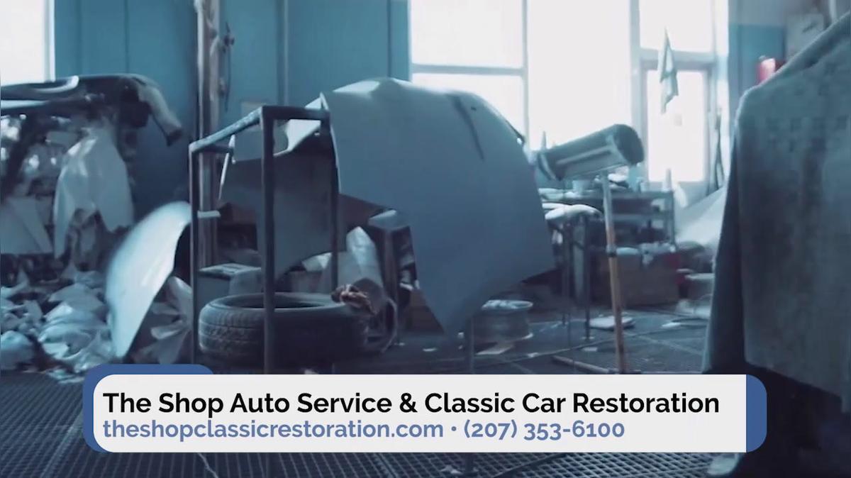 Auto Body Repair in Lisbon ME, The Shop
