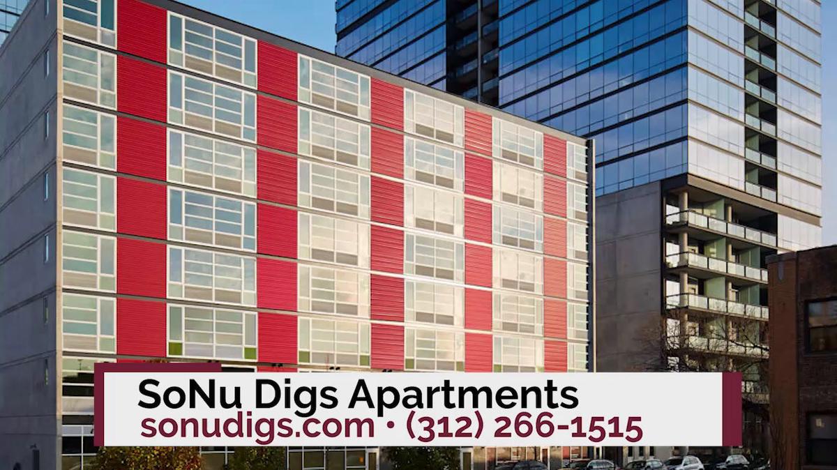 Apartment Building in Chicago IL, SoNu Digs Apartments