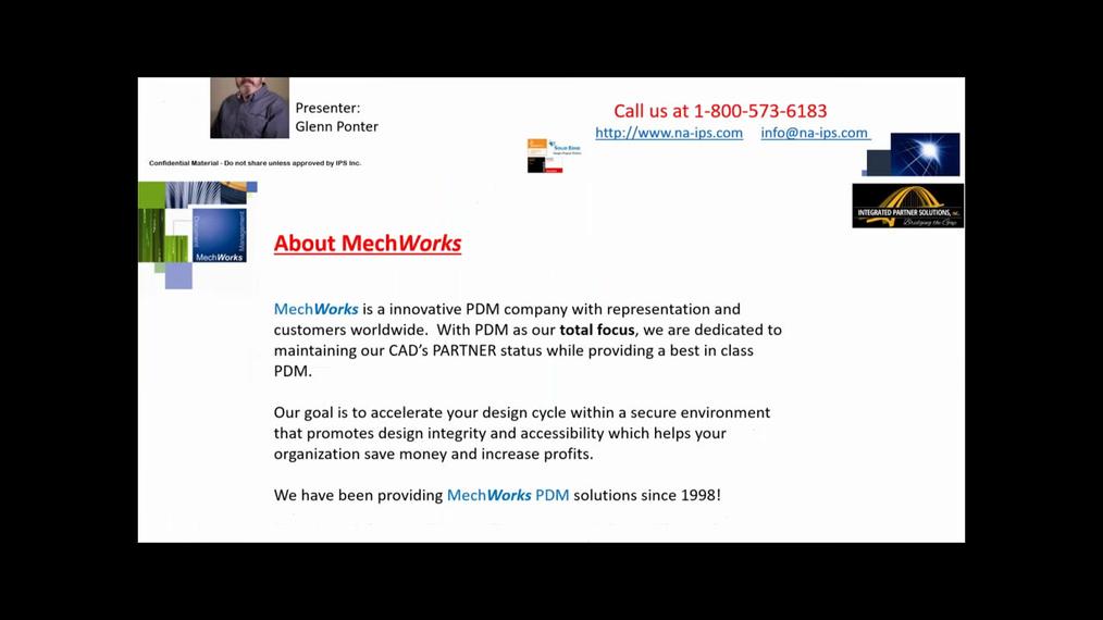 MechWorks PDM Auto-Numbering. Save-As with temp name, then Rename using MechWorks PDM to assign a production Part Number.