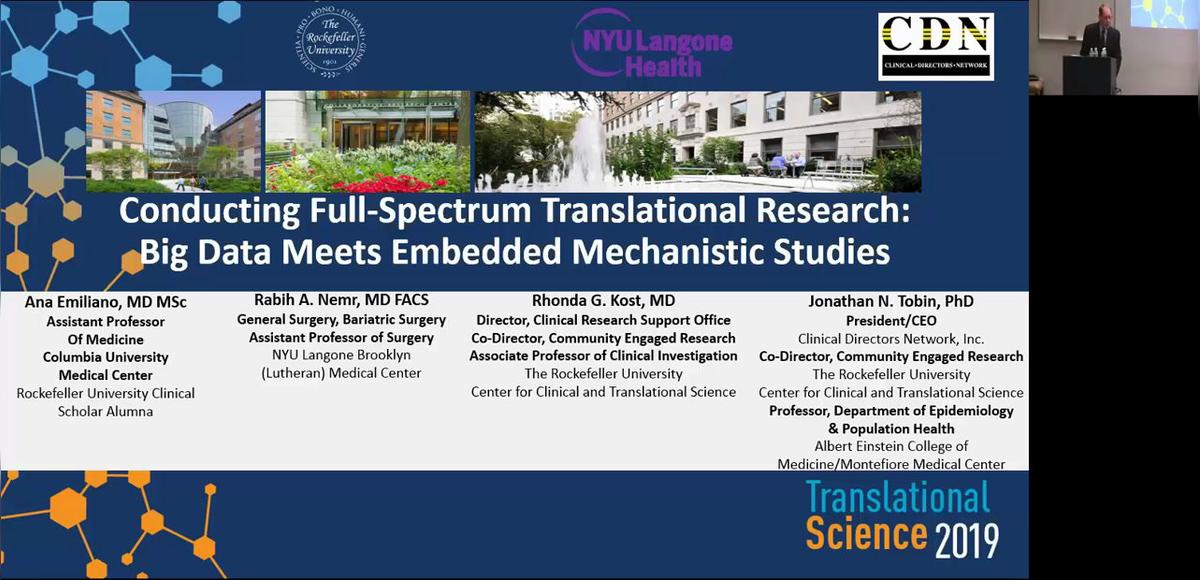 Conducting Full-Spectrum Translational Research: Big Data Meets Embedded Mechanistic Studies &quot;The Case of the Bariatric Metabolic Outcomes Project&quot;