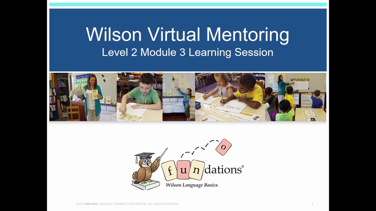 L2 Module 3 Learning Session