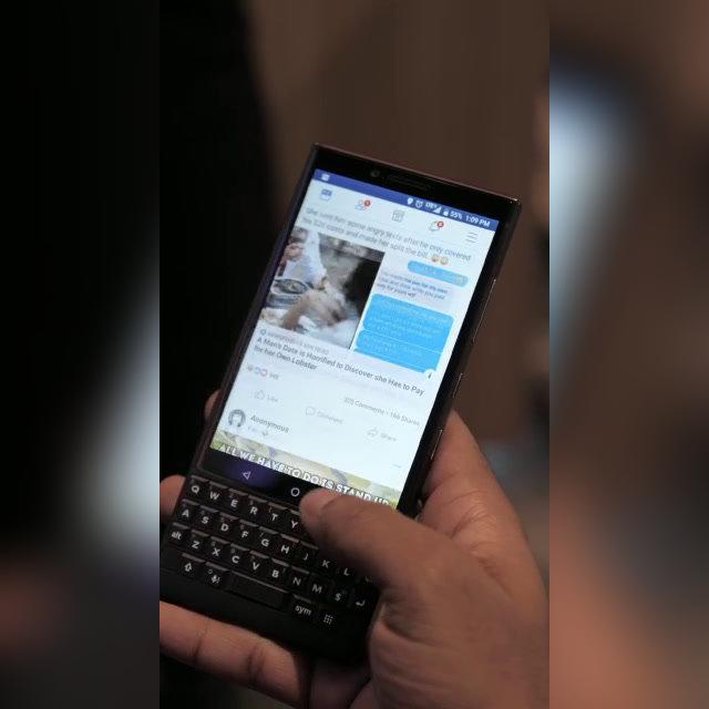 Blackberry - Arun Maini - Instagram Story 1