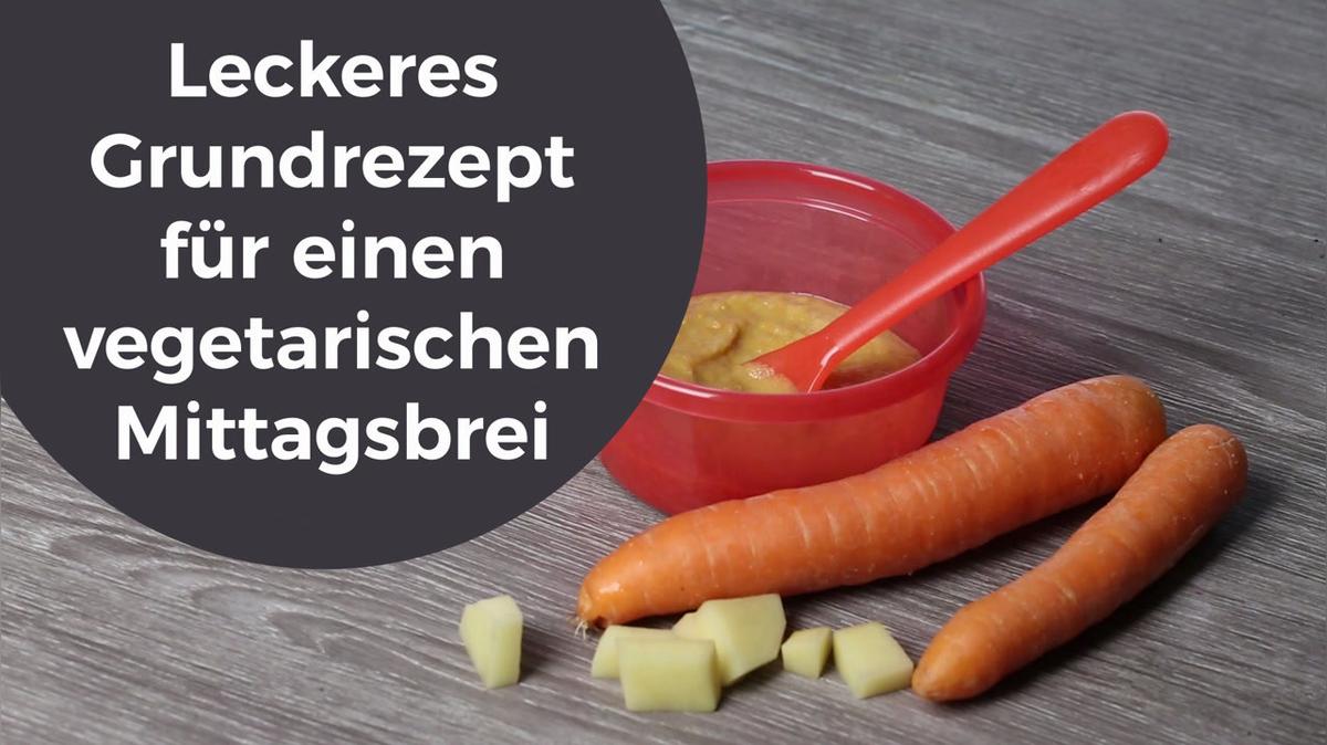Leckeres Grundrezept für einen vegetarischen Mittagsbrei