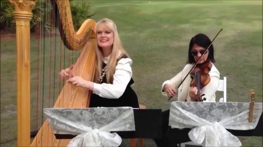 Violinist L.V.W &amp; Harpist V.G.